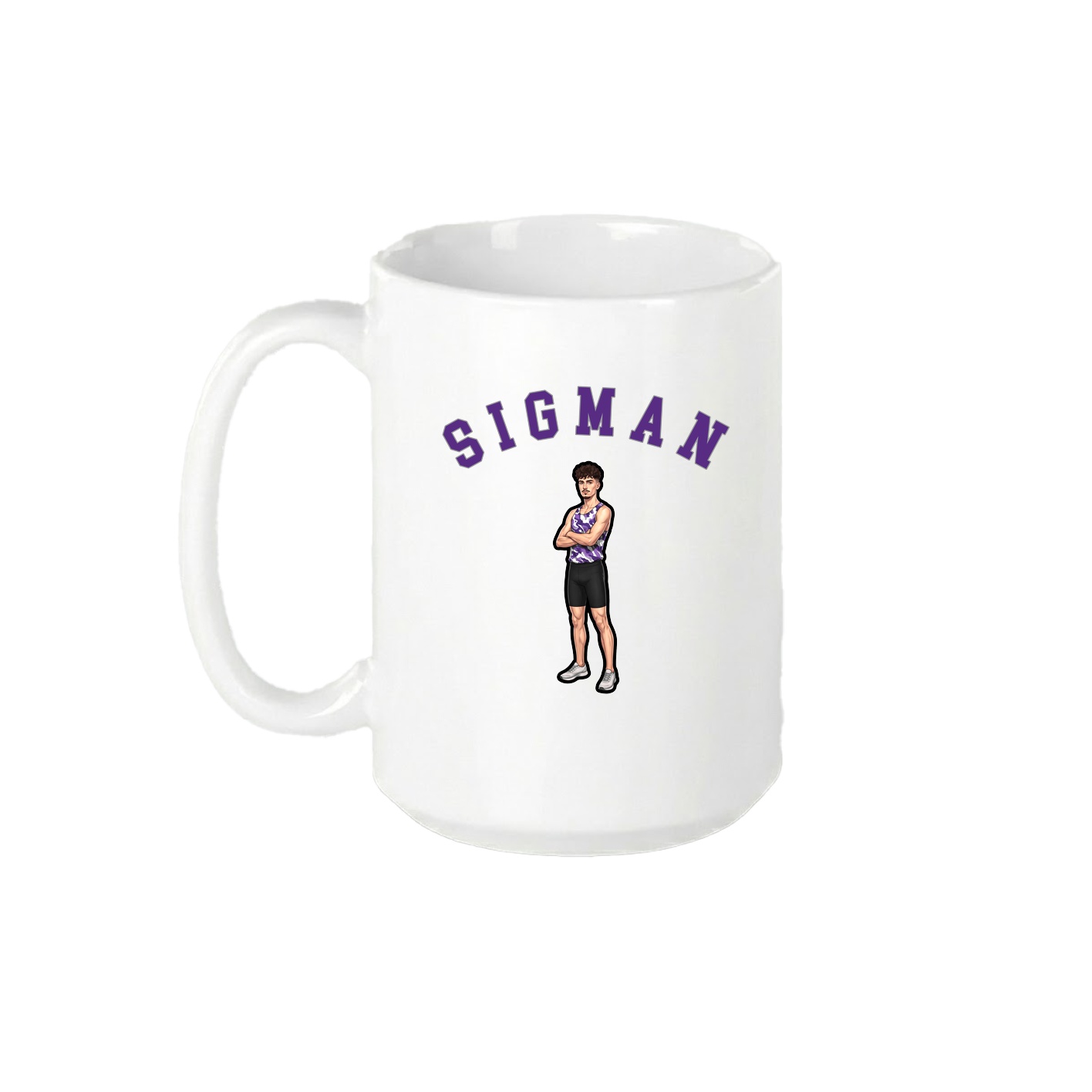 15oz Coffee Mug — Shirsey Arch in White