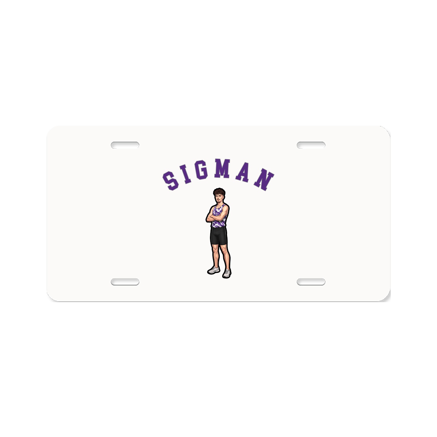 License Plate — Shirsey Arch in Classic