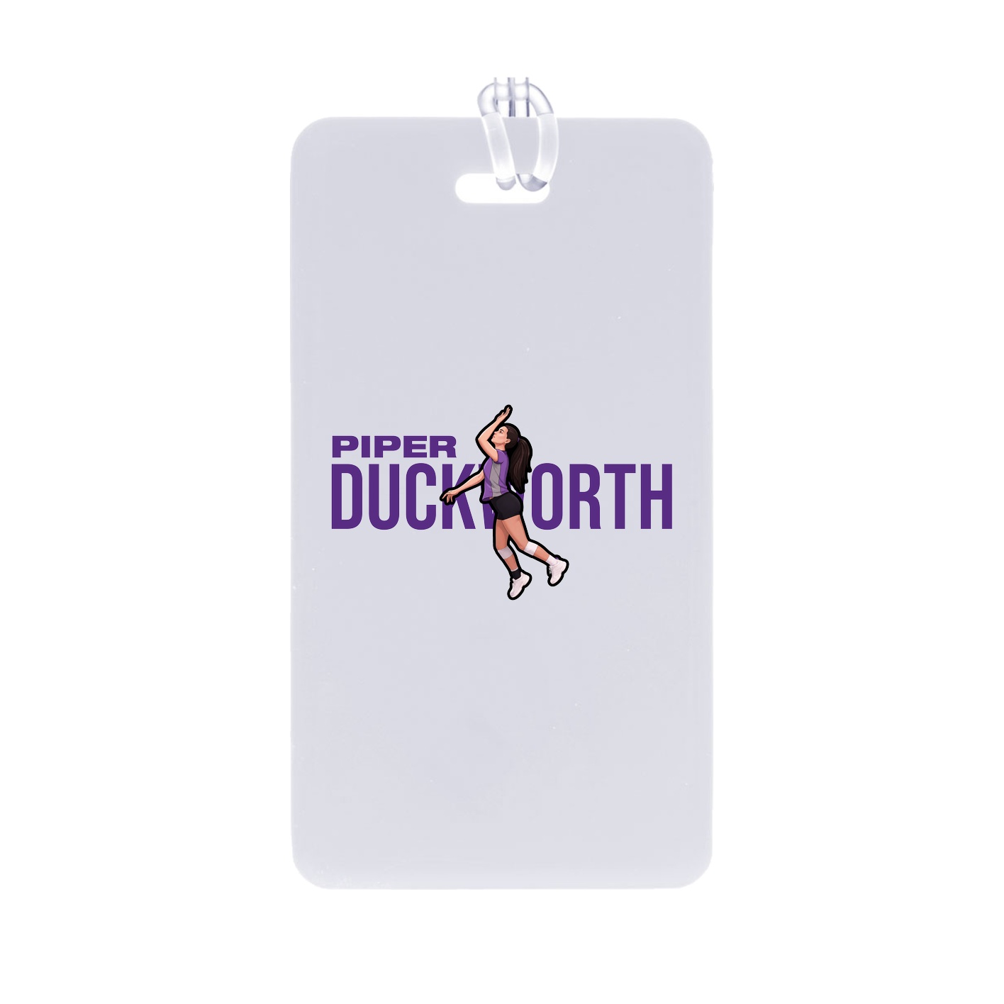 Bag Tag — Player Name in Classic