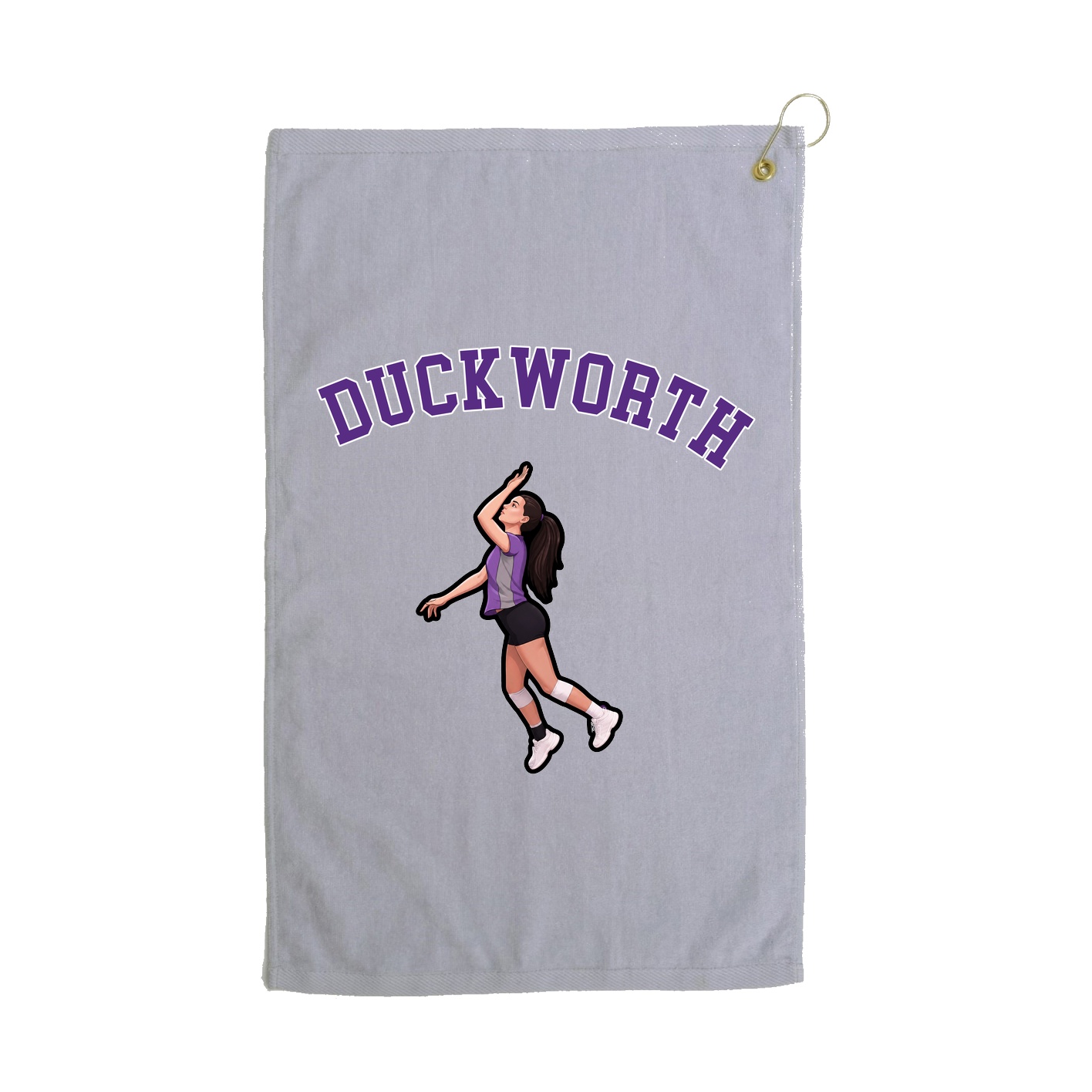 Golf Towel — Shirsey Arch in Grey