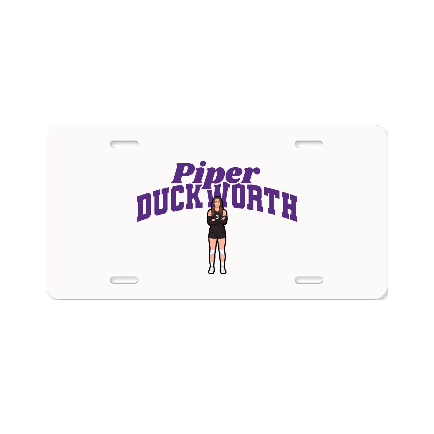 License Plate — Signature Arch in Classic