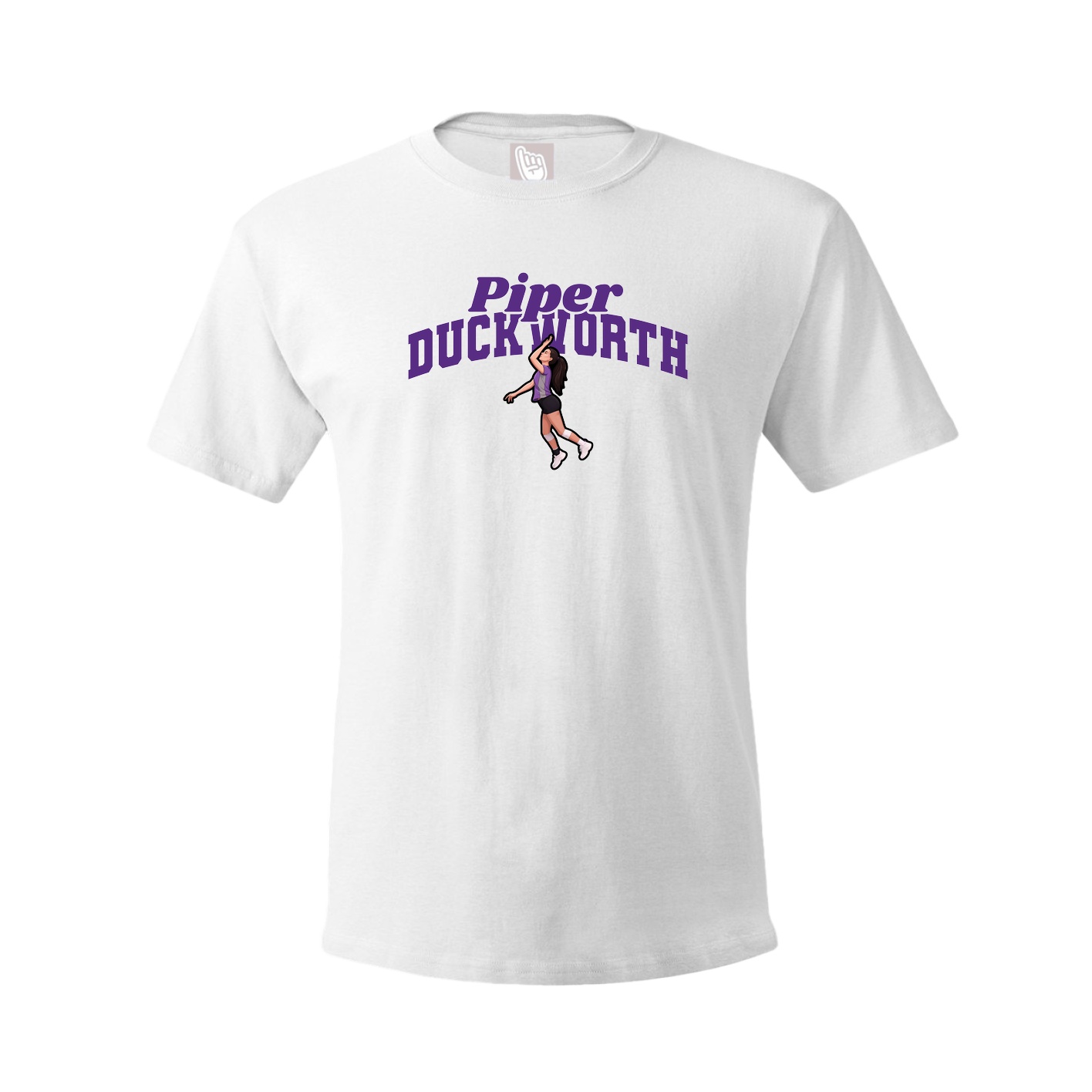 Youth Tee — Signature Arch in White