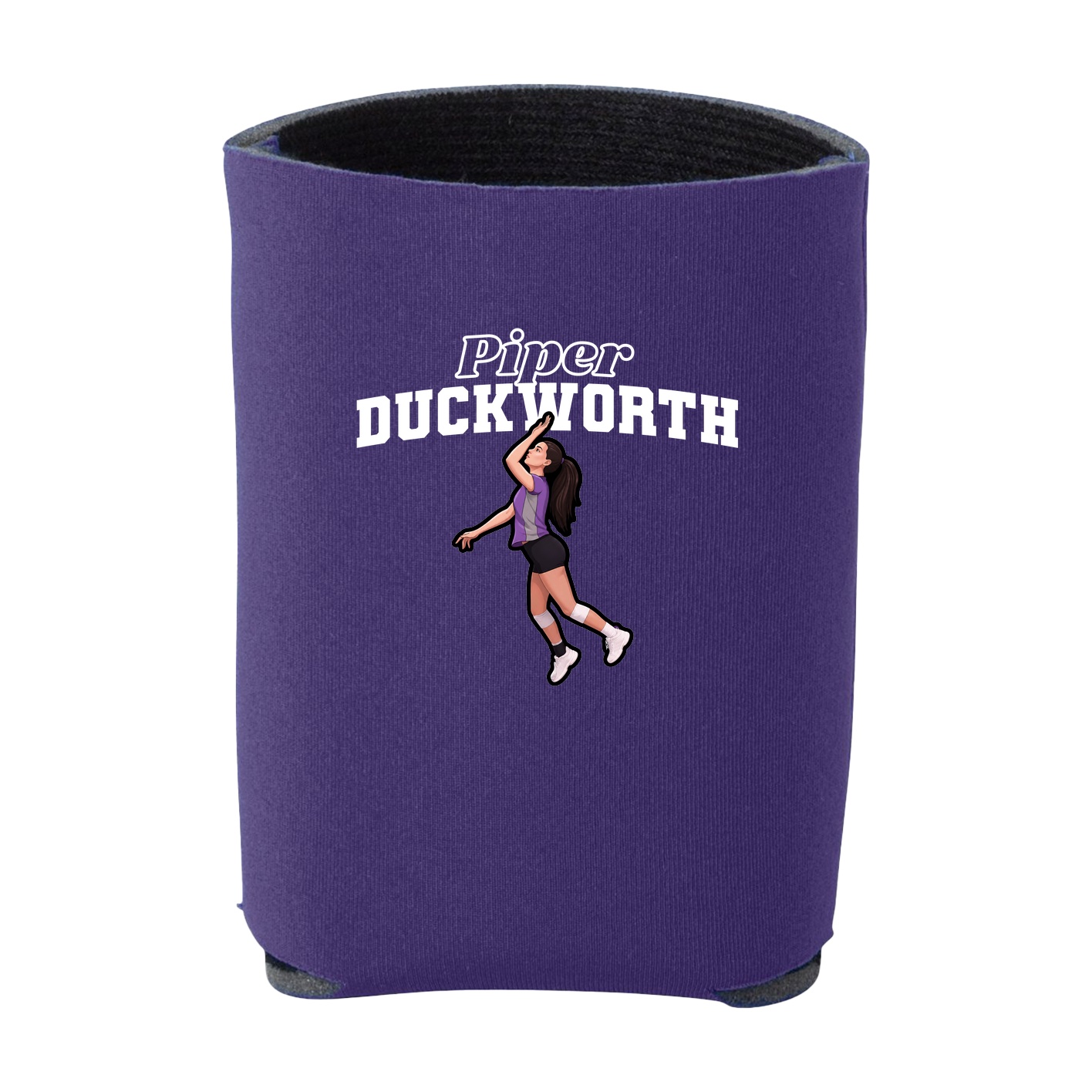 Can Holder — Name Arch in Purple