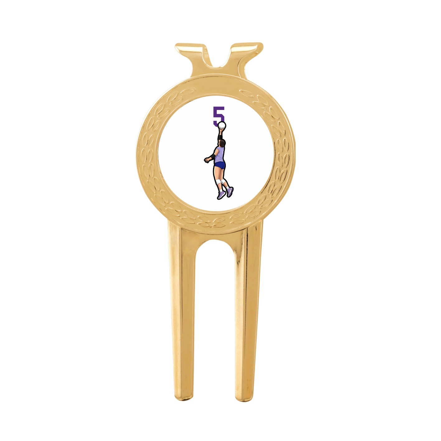 Divot Tool with Ball Marker — Number Top in Classic