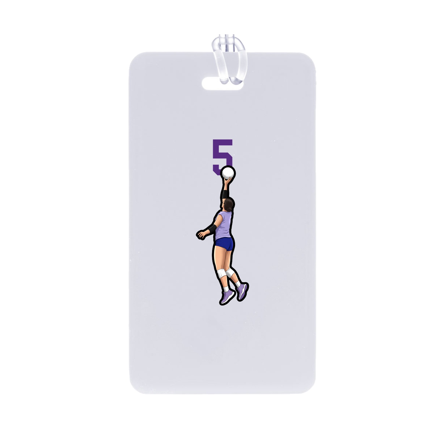 Bag Tag — Number Top in Classic