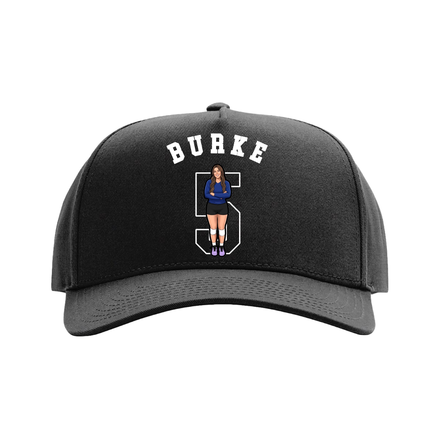 Full Fabric Five-Panel Champ Cap