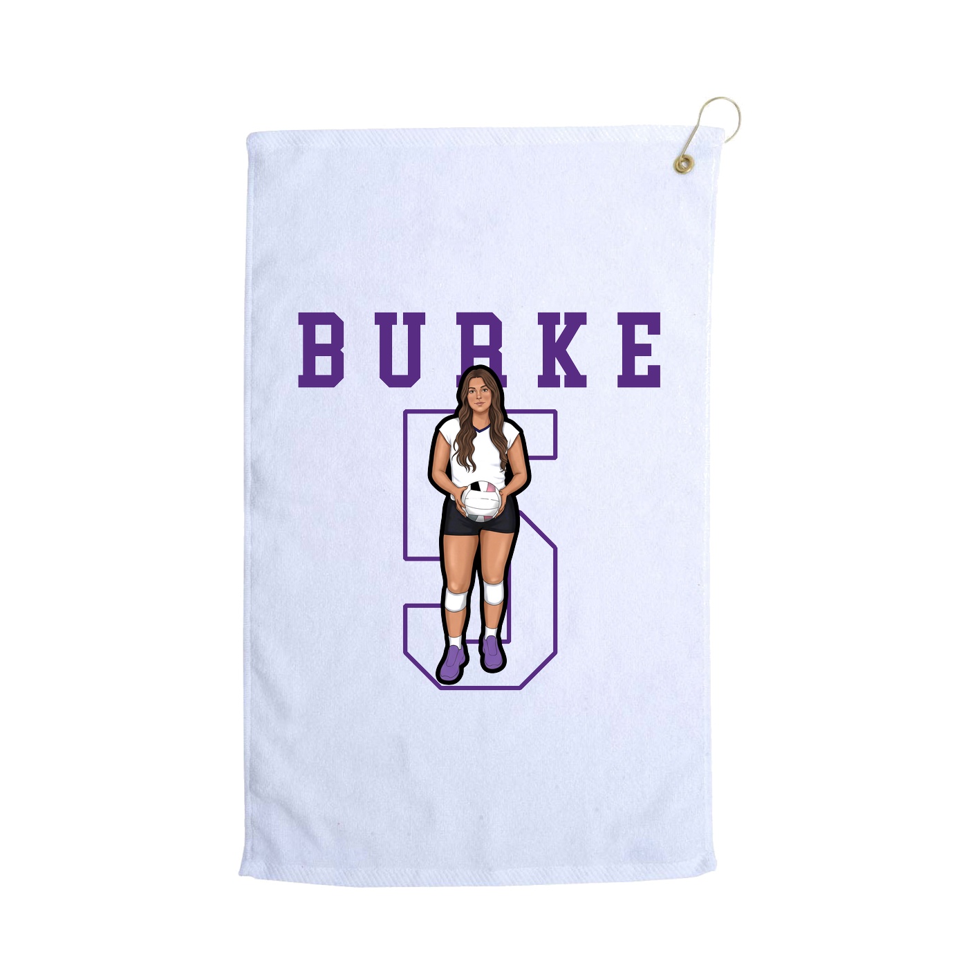 Golf Towel — Shirsey in White