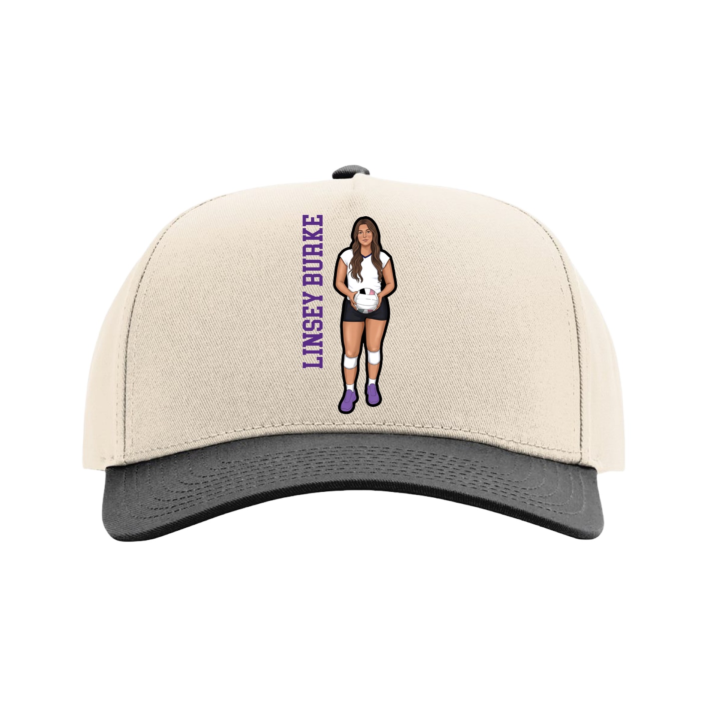 Full Fabric Five-Panel Champ Cap