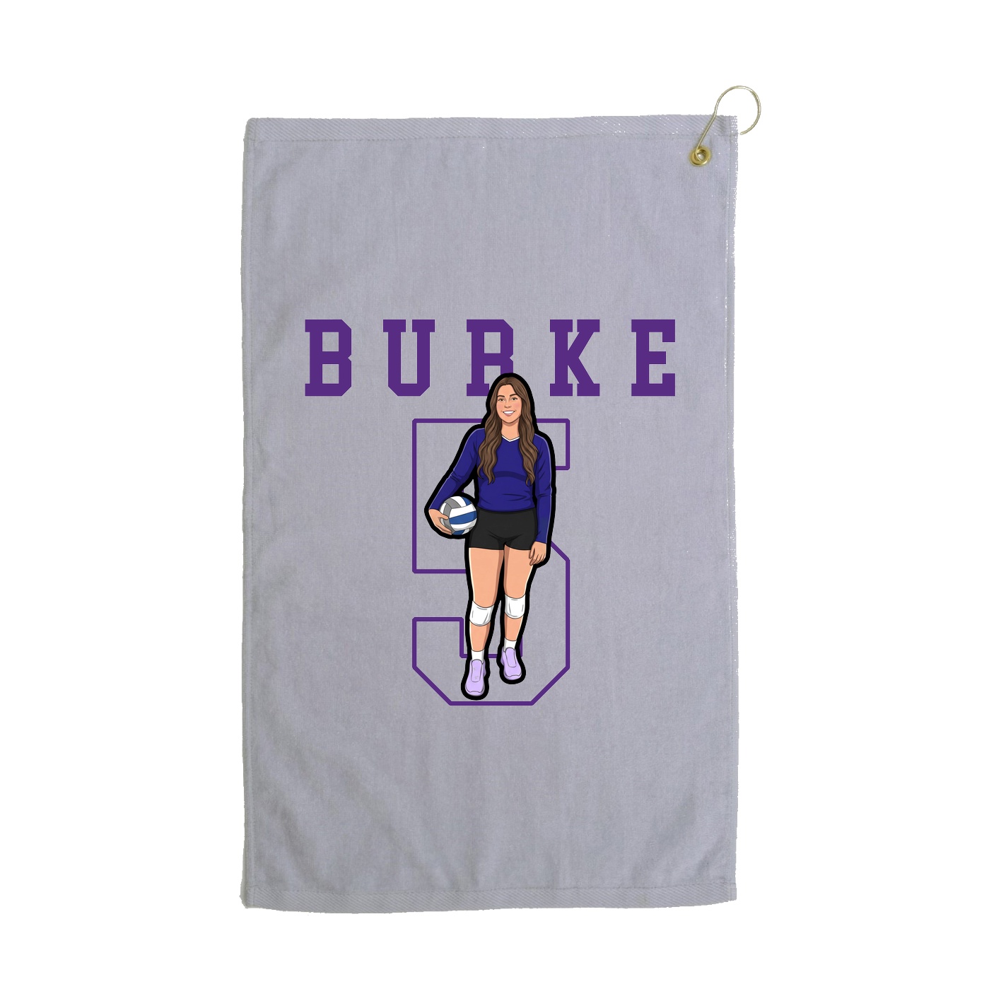Golf Towel — Shirsey in Grey