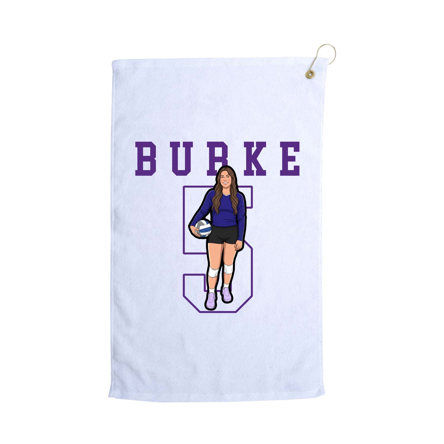 Terry Velour Golf Towel