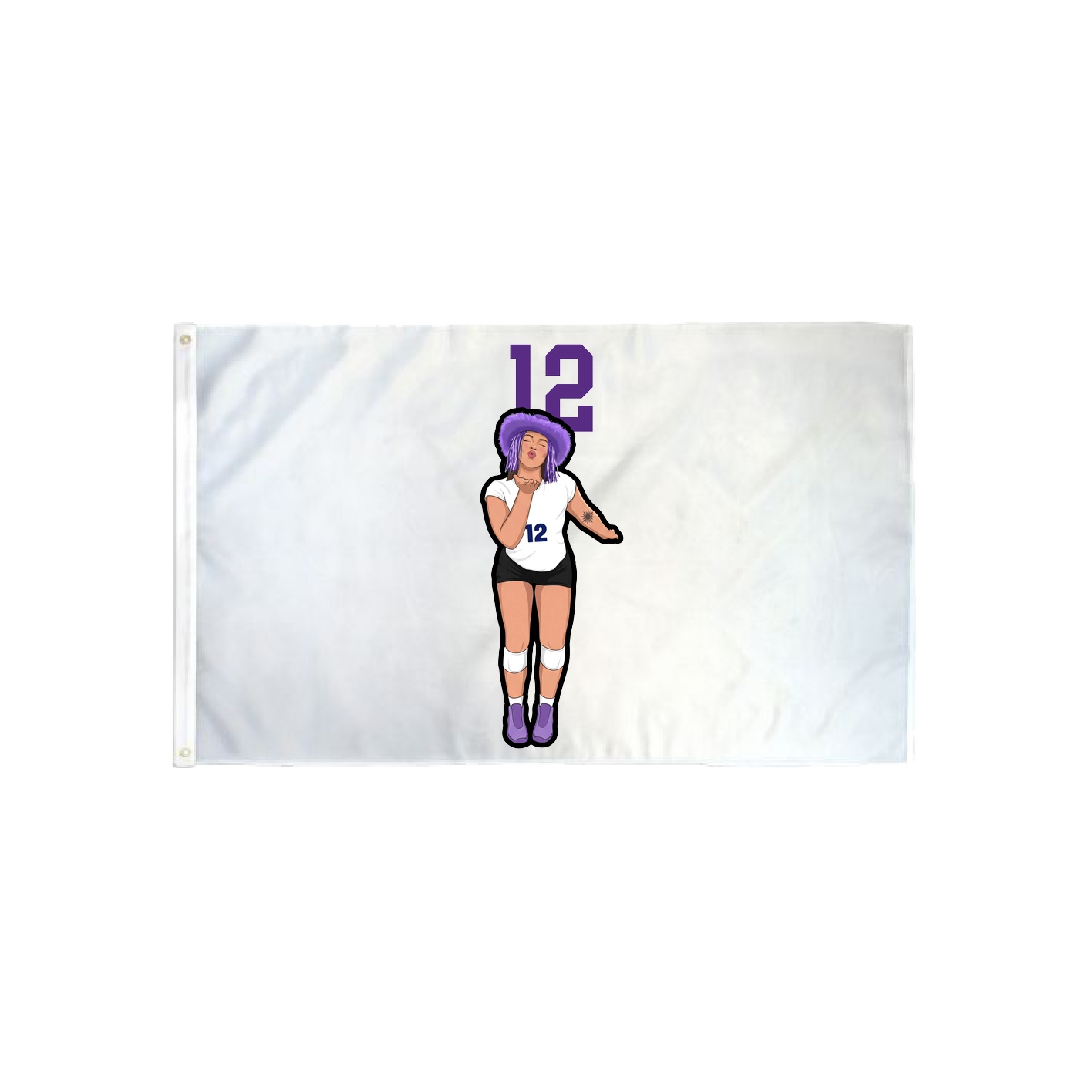 3x5 Flag — Number Top in Classic