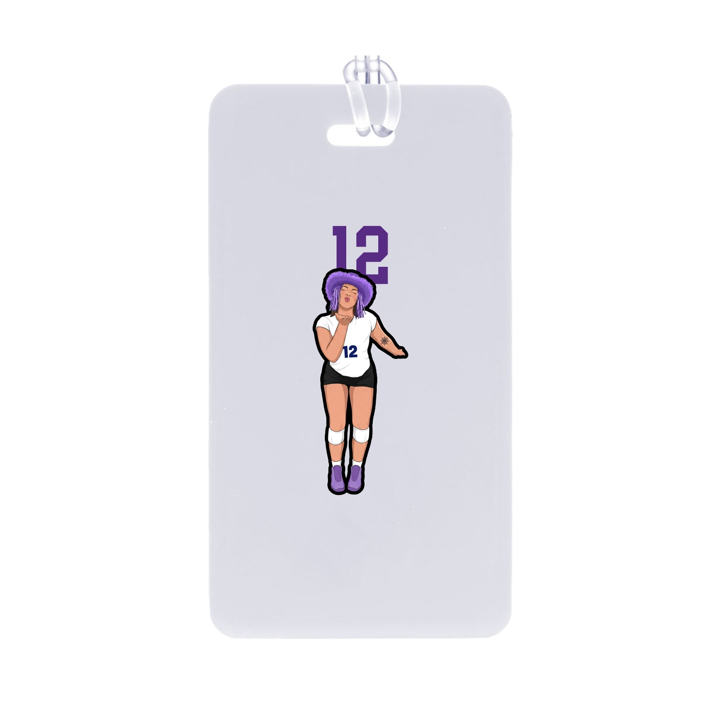 Bag Tag — Number Top in Classic