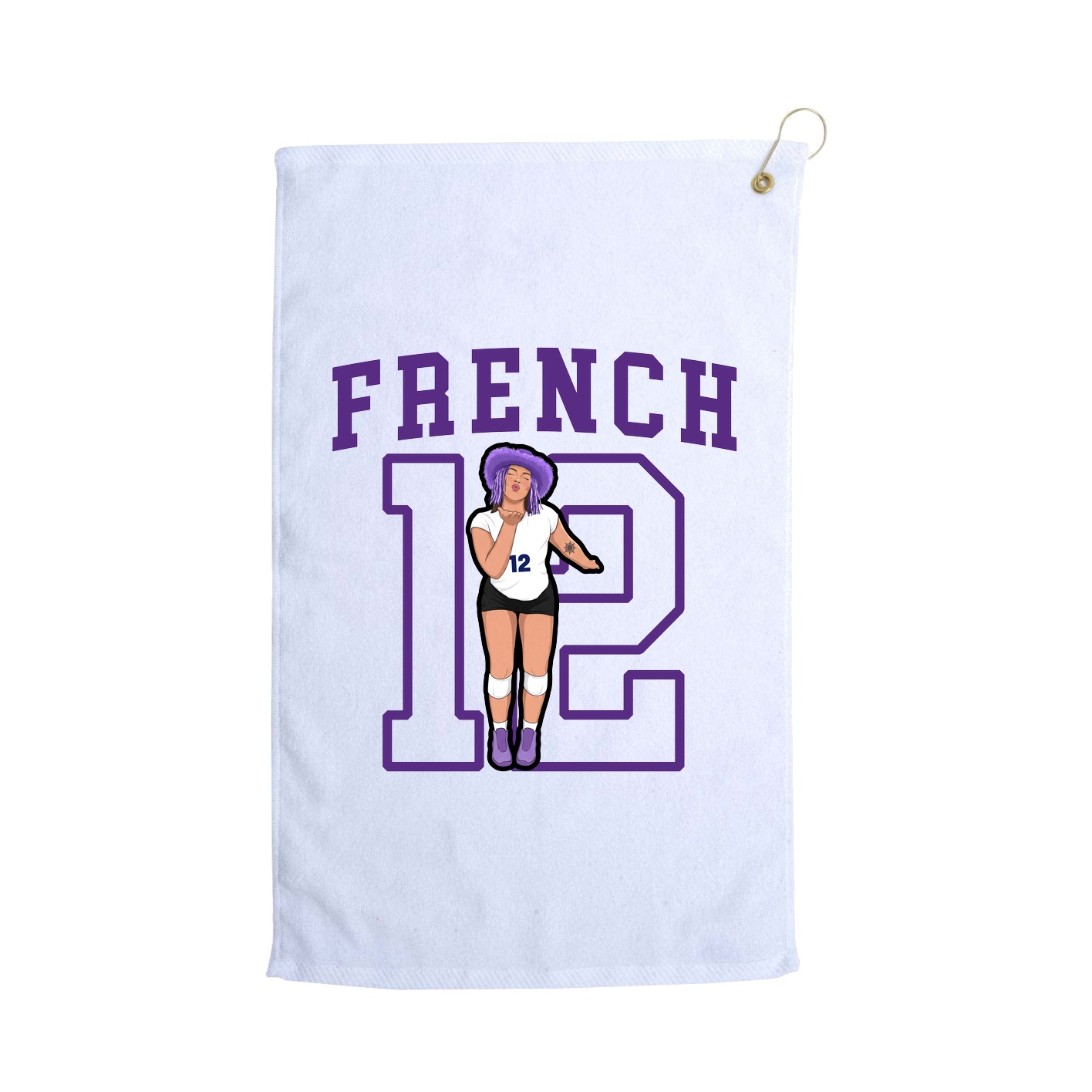 Golf Towel — Shirsey in White