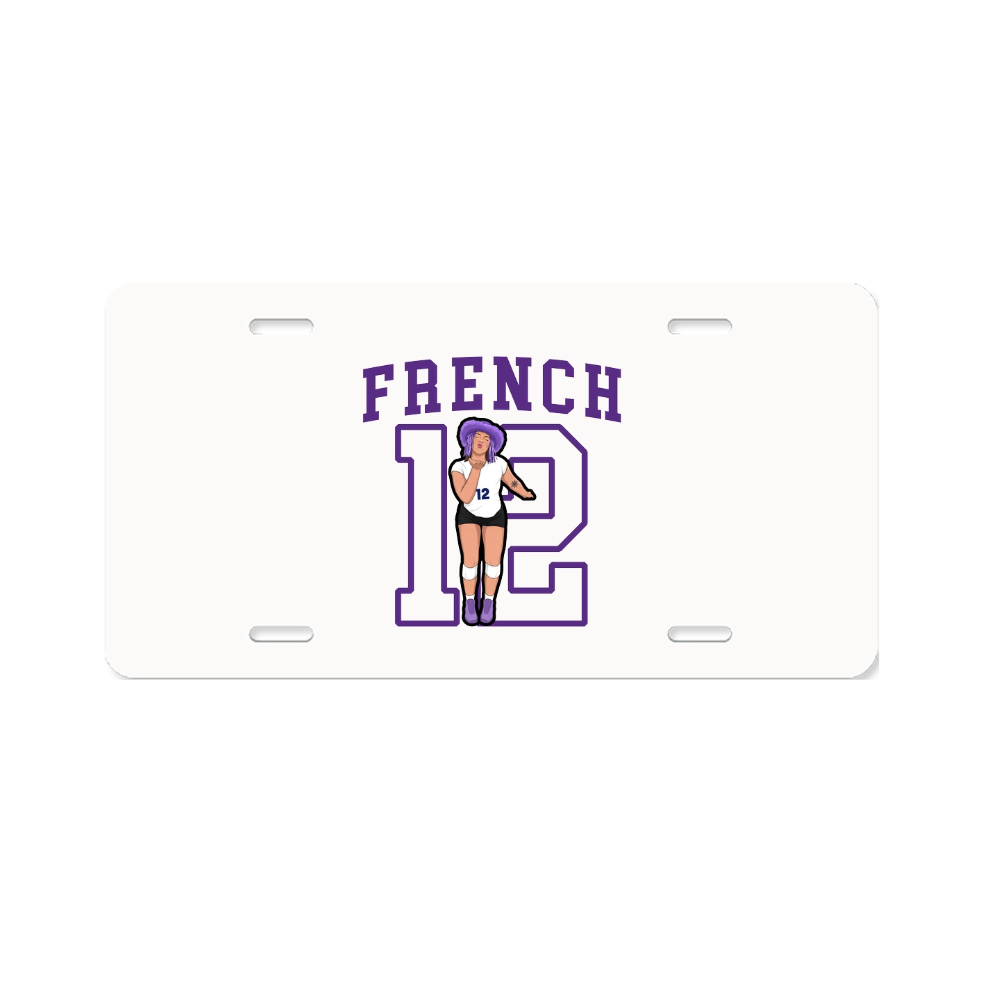 Aluminum License Plate
