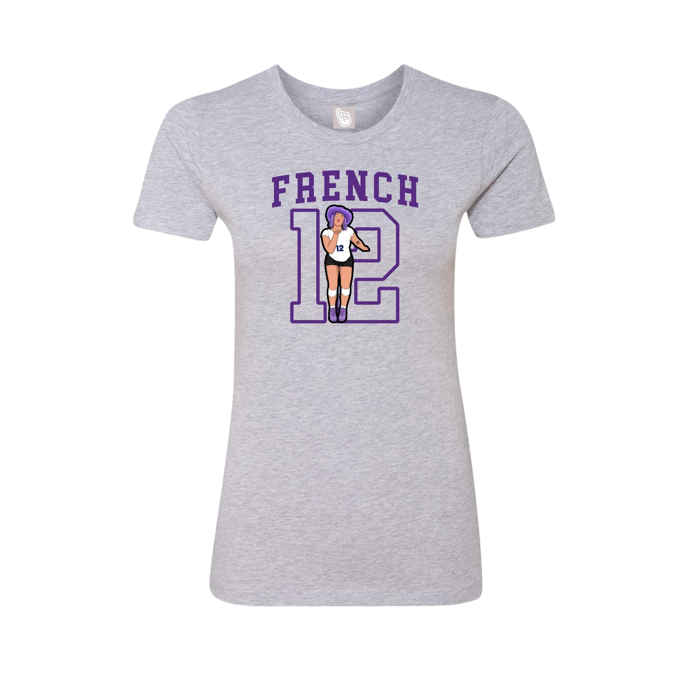 Womens Tee — Shirsey in Grey