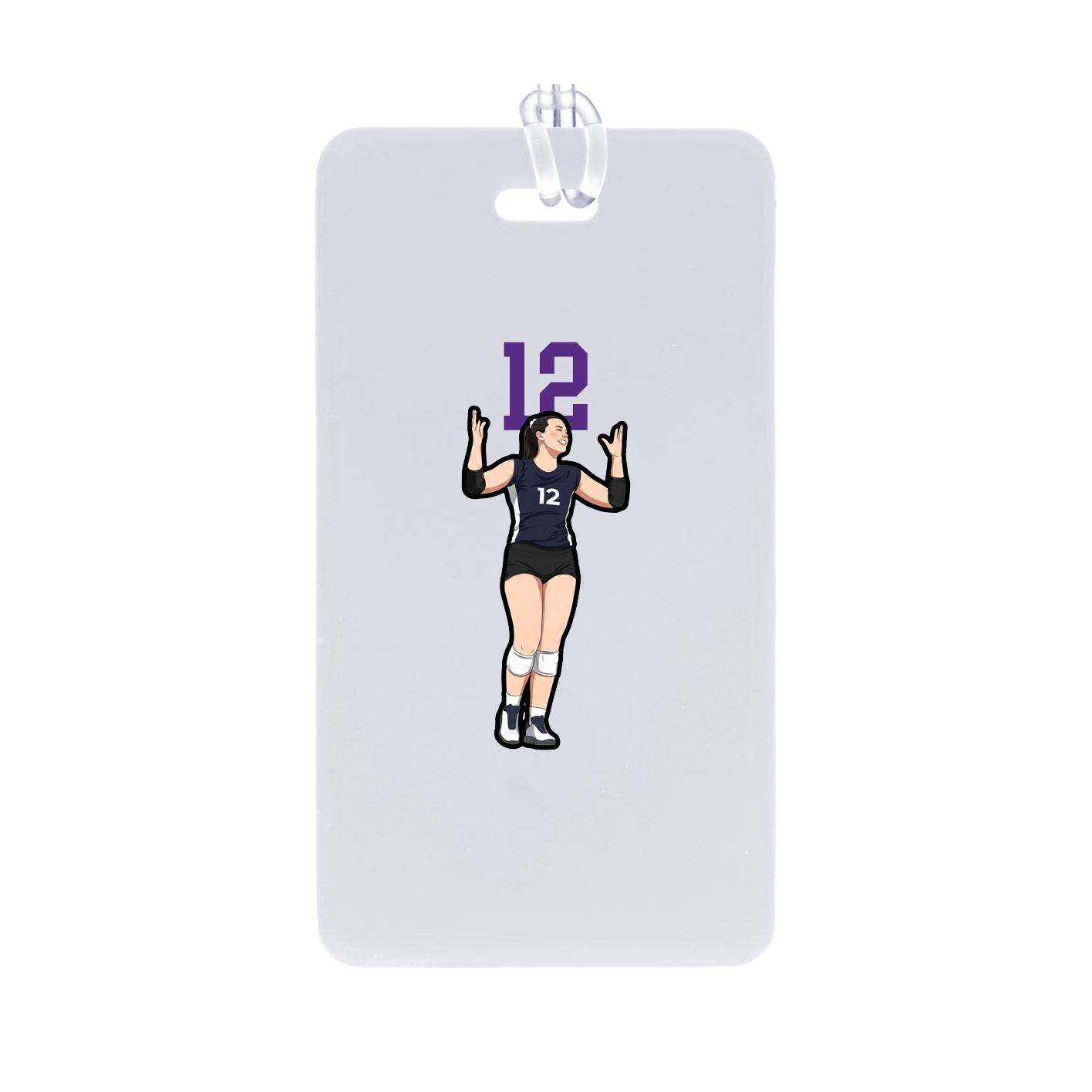 Bag Tag — Number Top in Classic