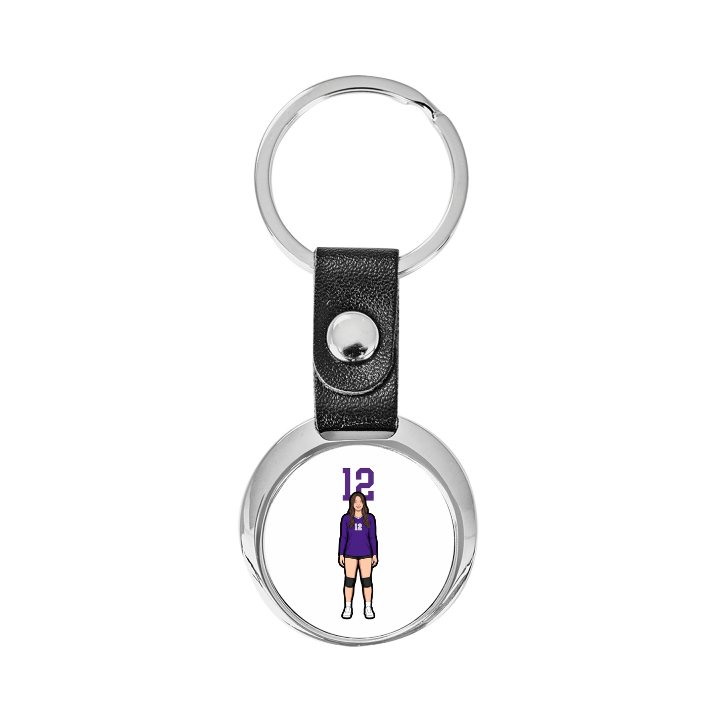 Key Chain — Number Top in Classic
