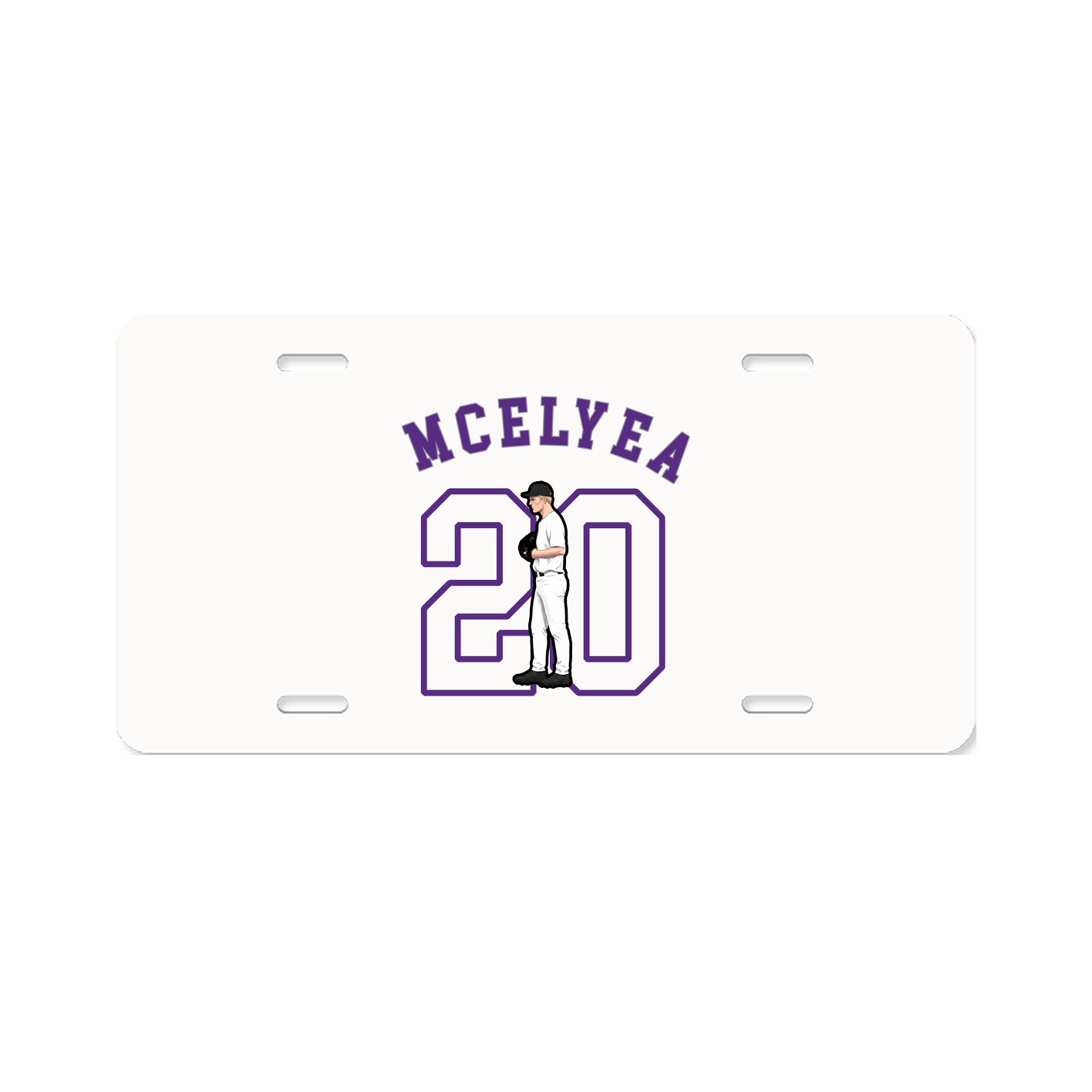 License Plate — Shirsey Arch in Classic