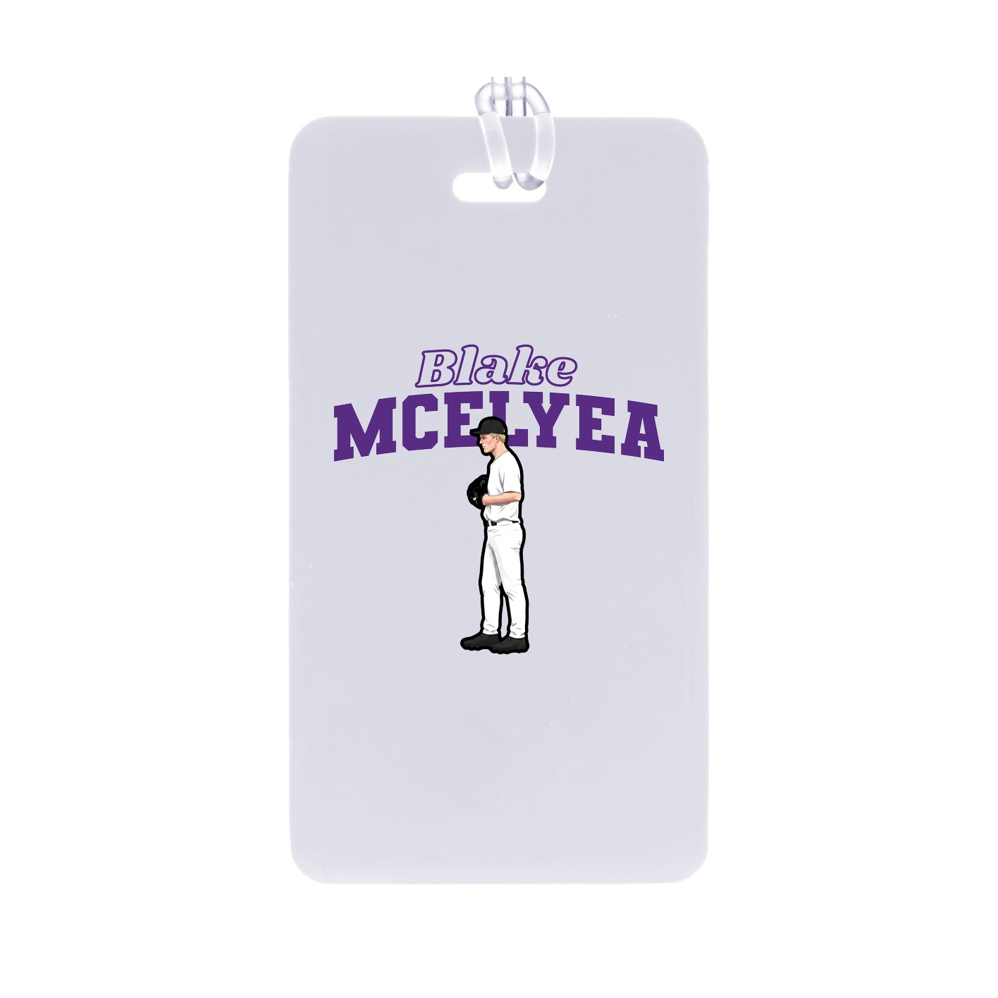 Bag Tag — Name Arch in Classic