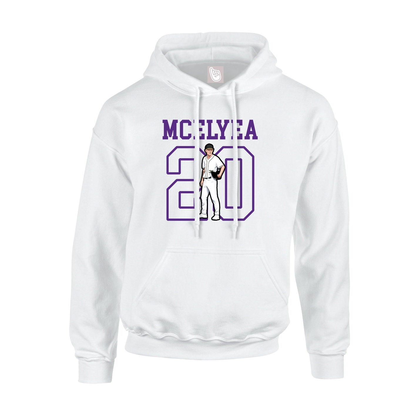 Youth Hoodie — Shirsey in White
