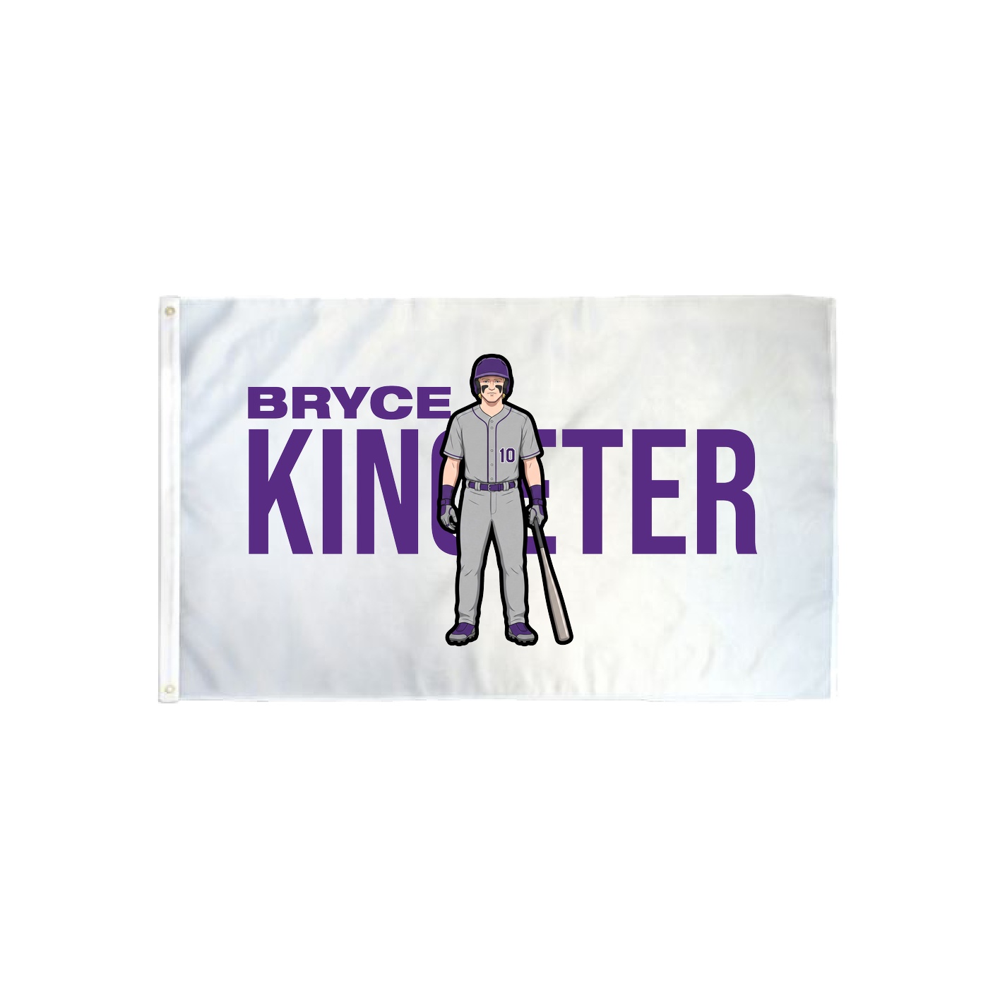 3x5 Flag — Player Name in Classic