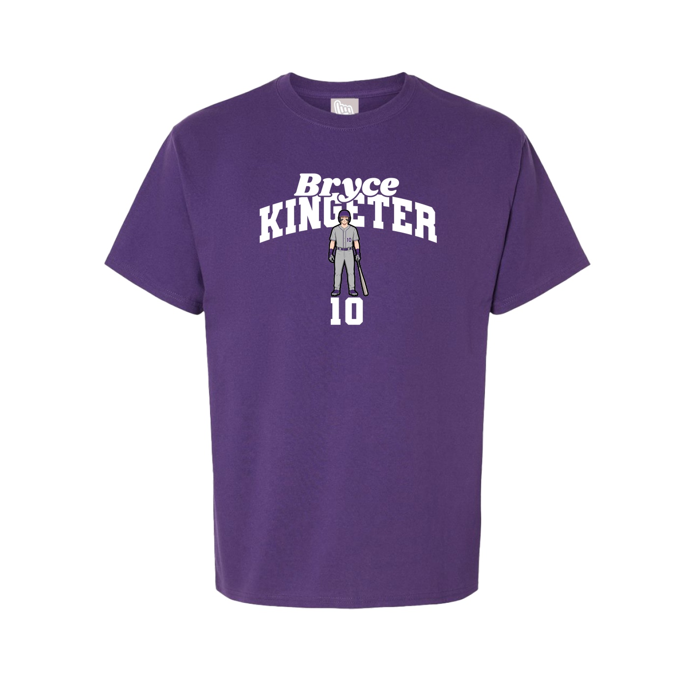 Tee — Signature Arch in Purple