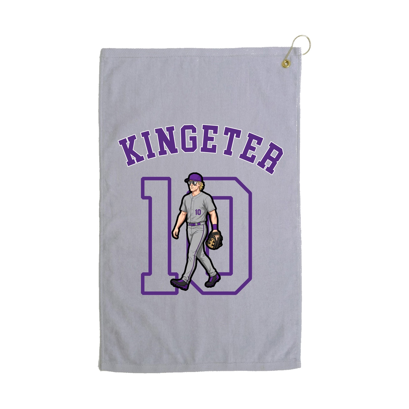 Golf Towel — Shirsey Arch in Grey