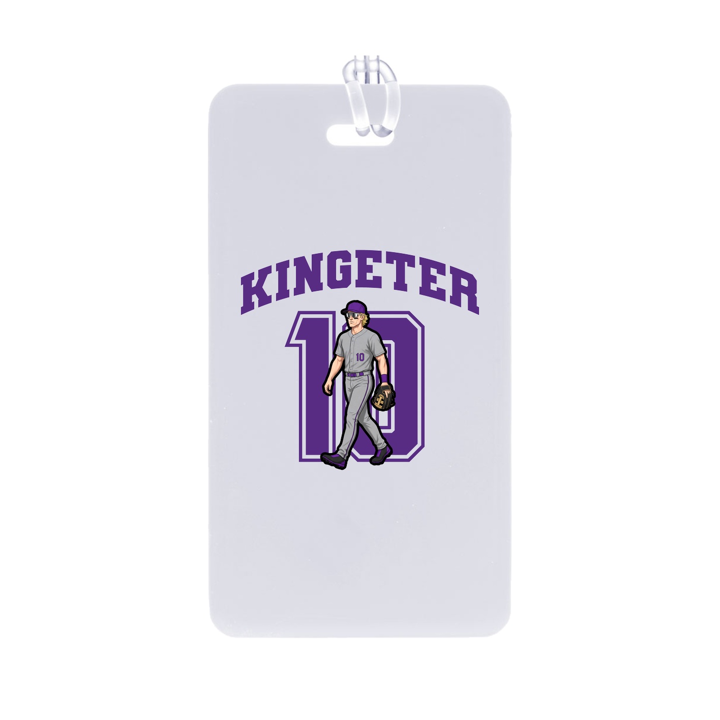 Bag Tag — Number in Classic