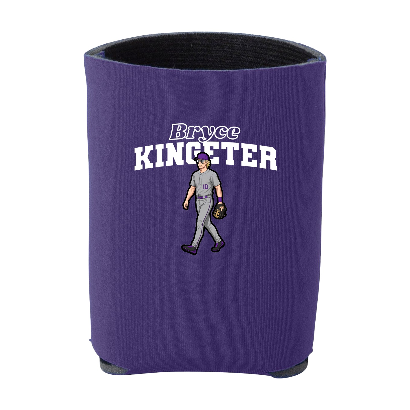 Can Holder — Name Arch in Purple