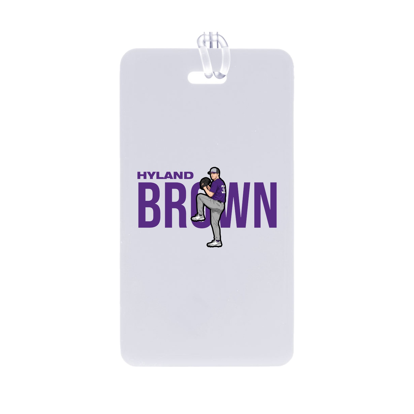 Bag Tag — Player Name in Classic