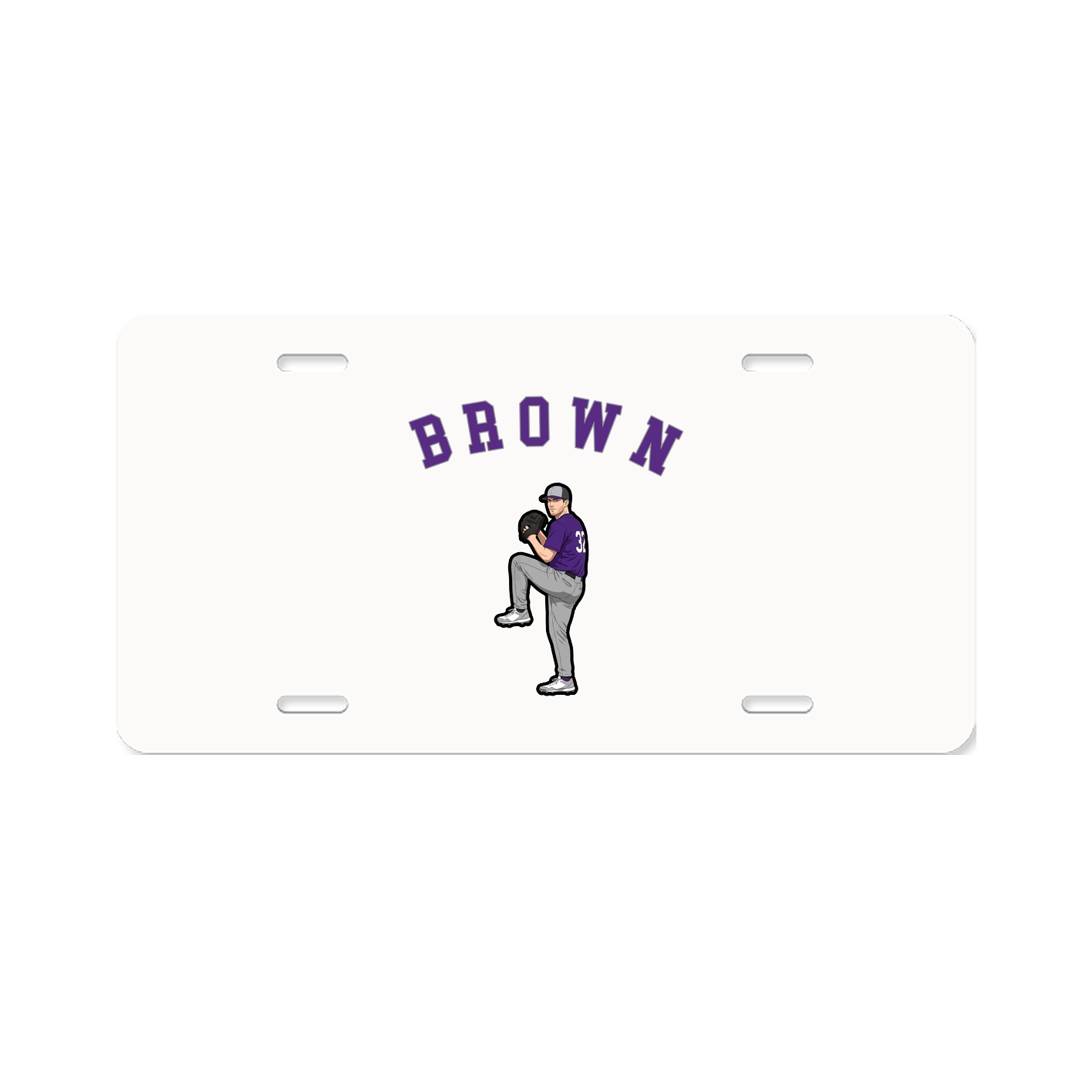 License Plate — Shirsey Arch in Classic