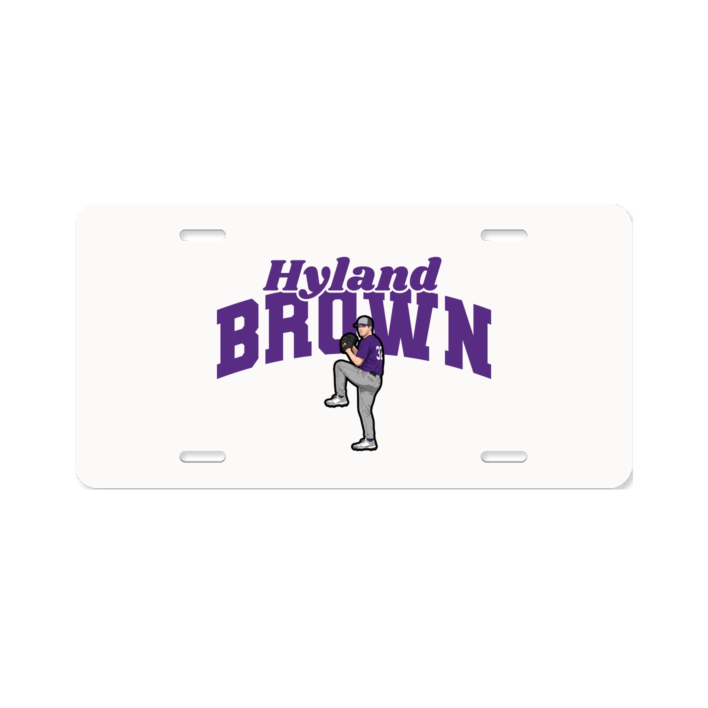 License Plate — Signature Arch in Classic