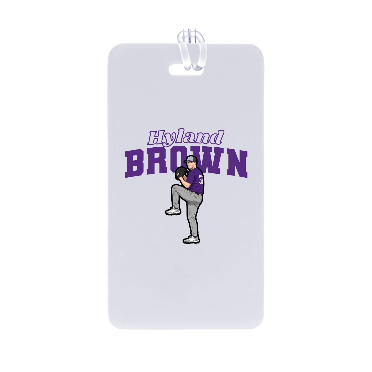 Bag Tag — Name Arch in Classic