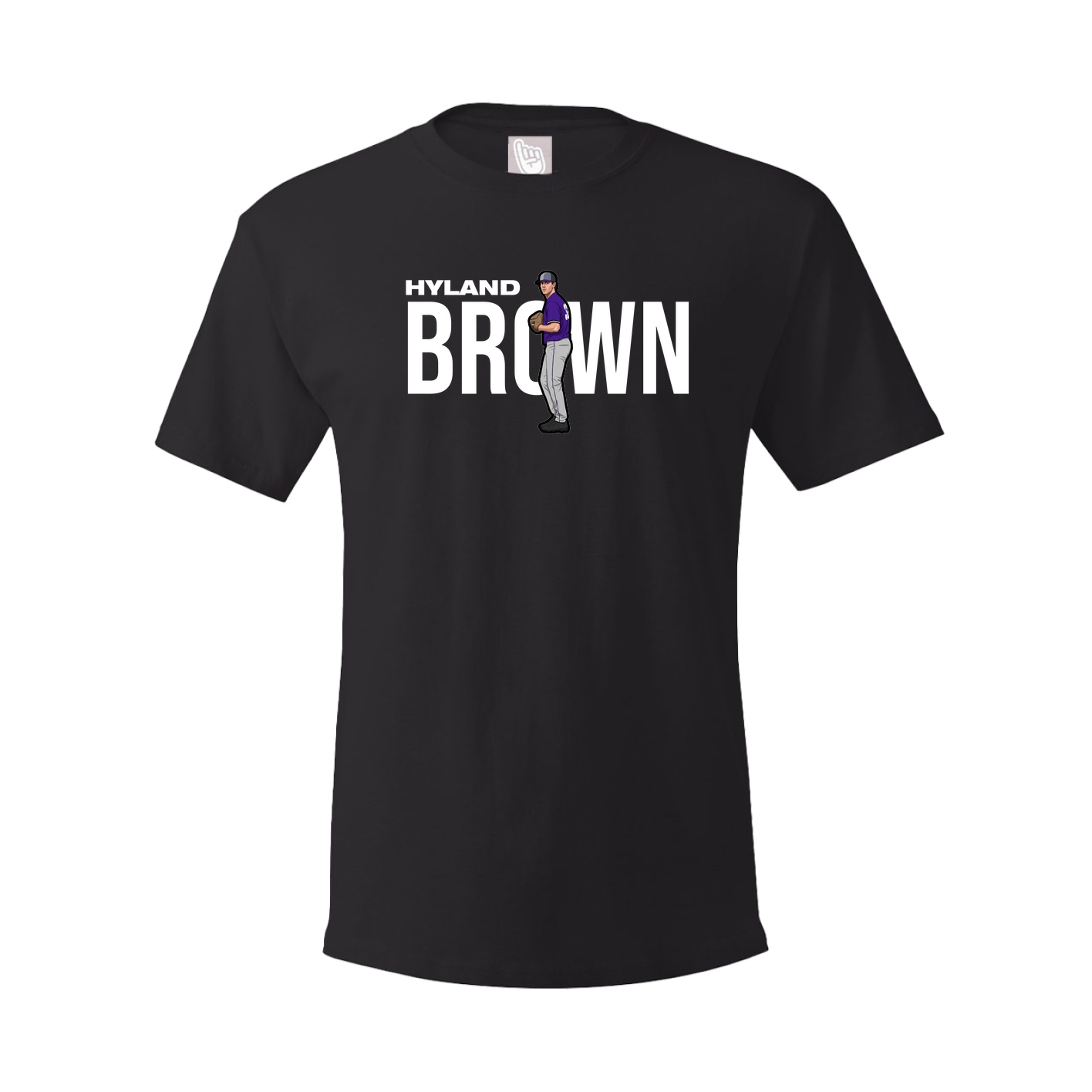 Youth Tee — Player Name in Black