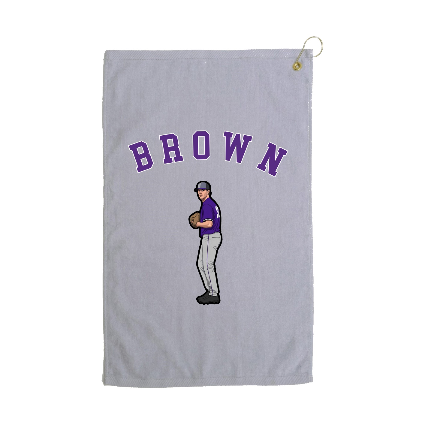 Golf Towel — Shirsey Arch in Grey
