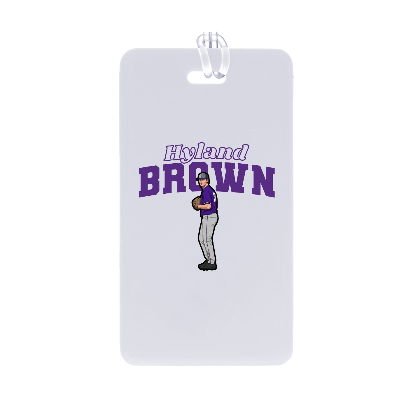Bag Tag — Name Arch in Classic