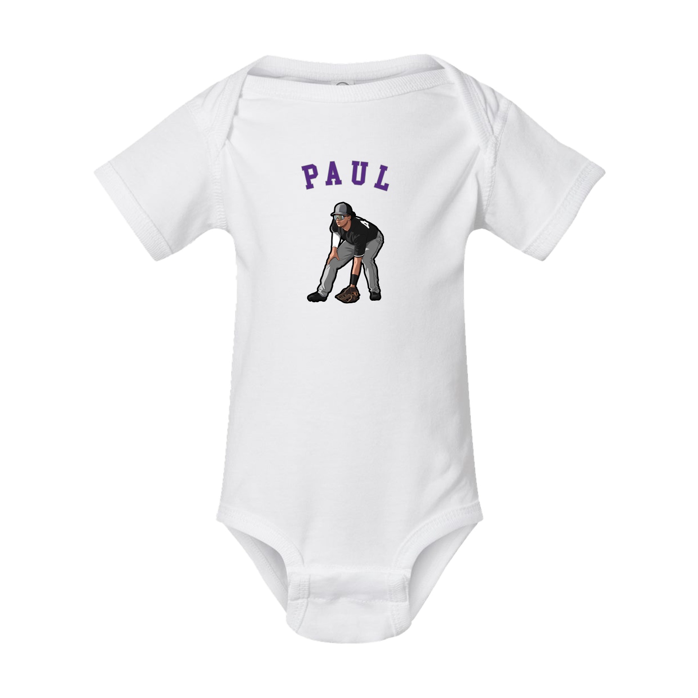 Baby Onesie — Shirsey Arch in White