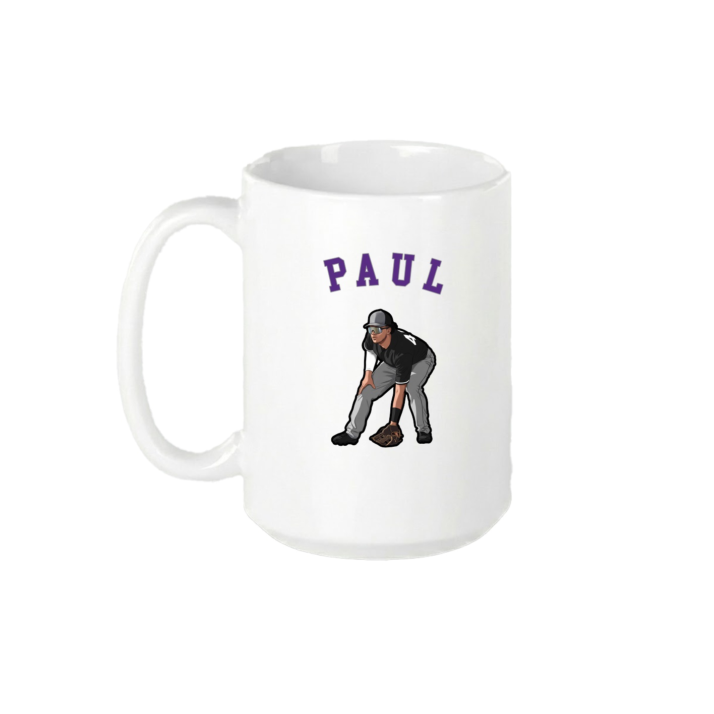 15oz Coffee Mug — Shirsey Arch in White