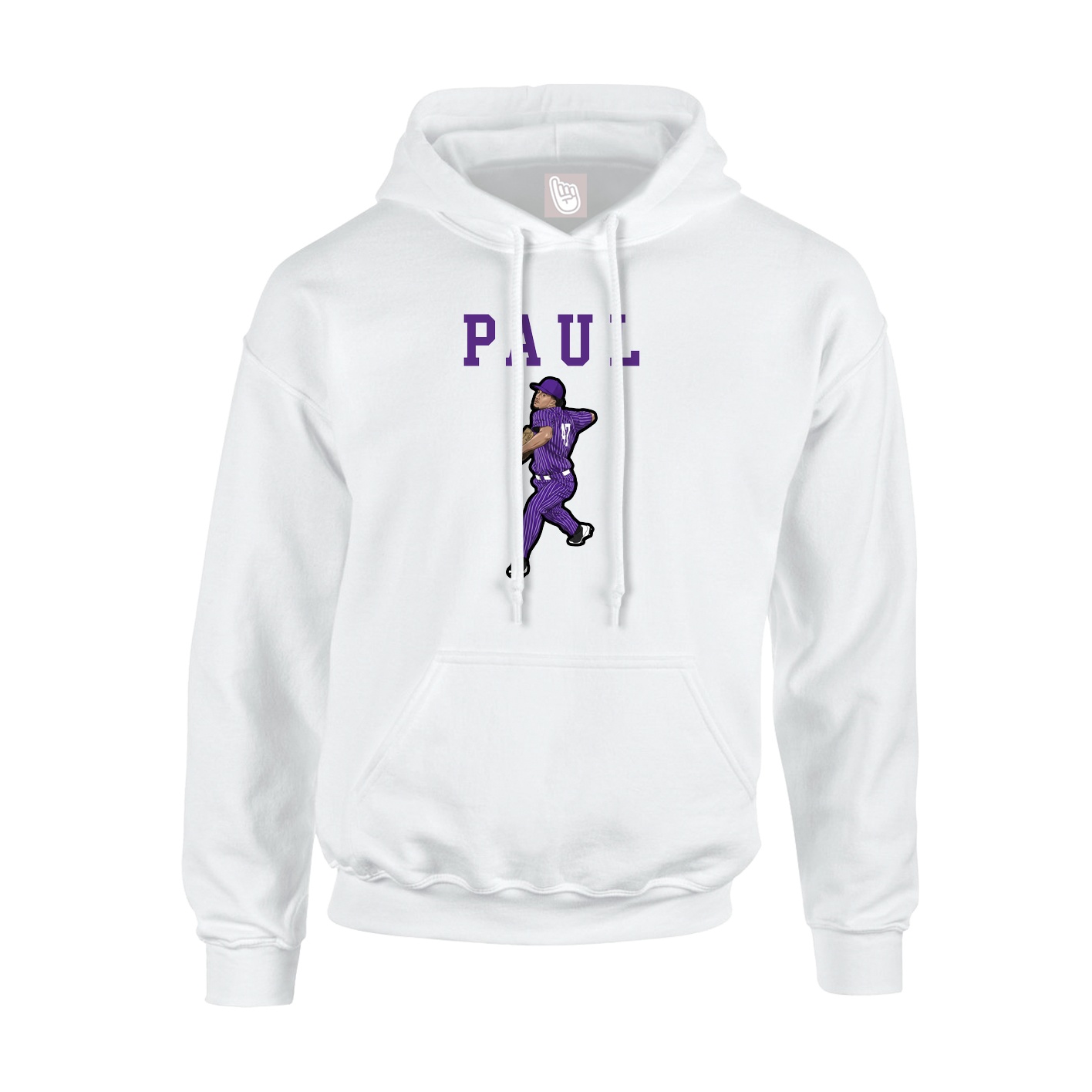 Youth Hoodie — Shirsey in White