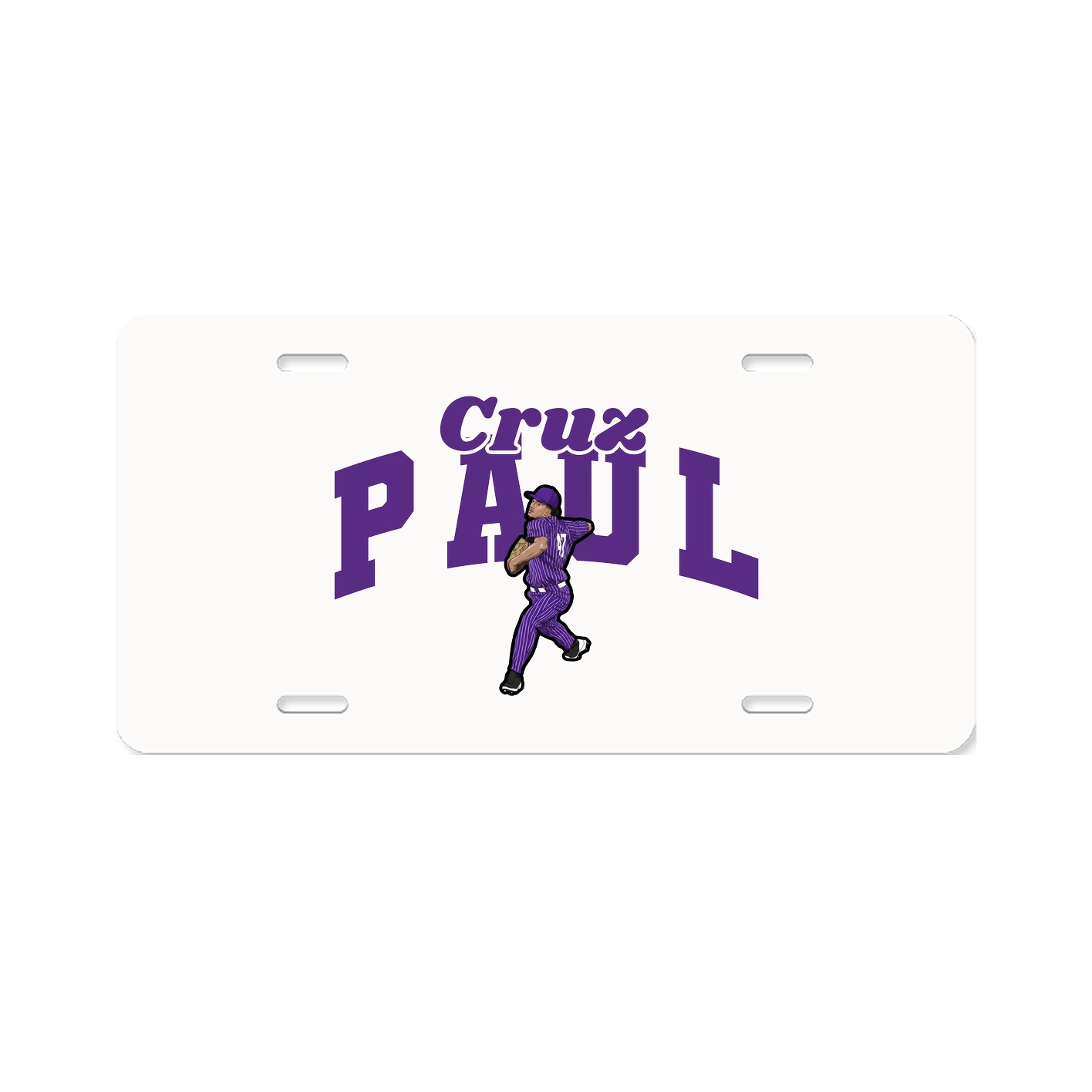License Plate — Signature Arch in Classic