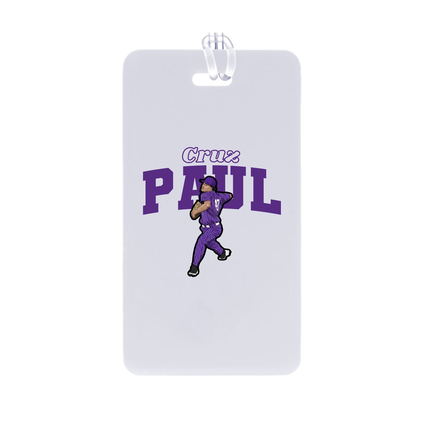 Bag Tag — Name Arch in Classic