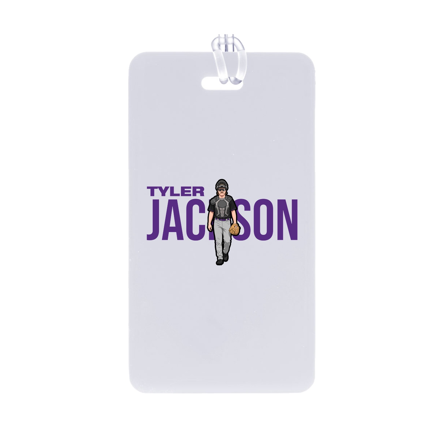Bag Tag — Player Name in Classic