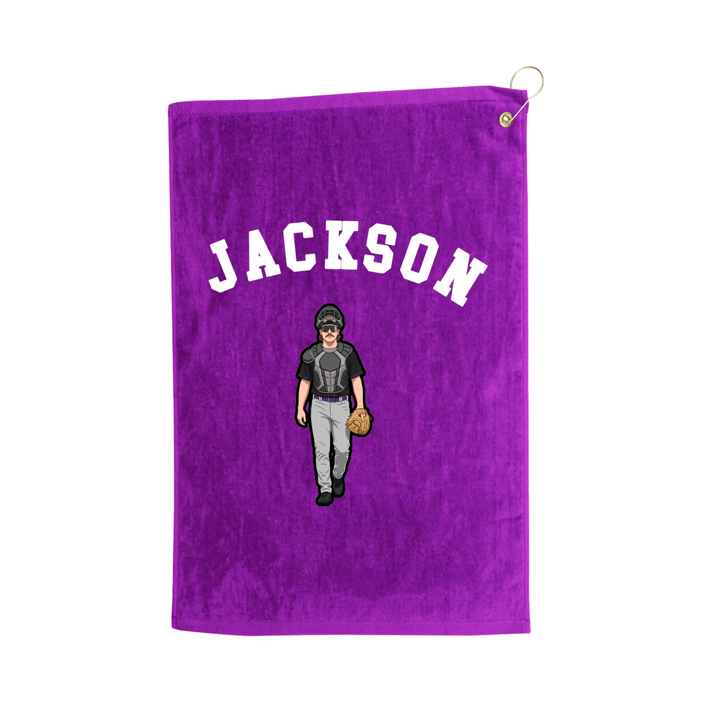 Golf Towel — Shirsey Arch in Purple