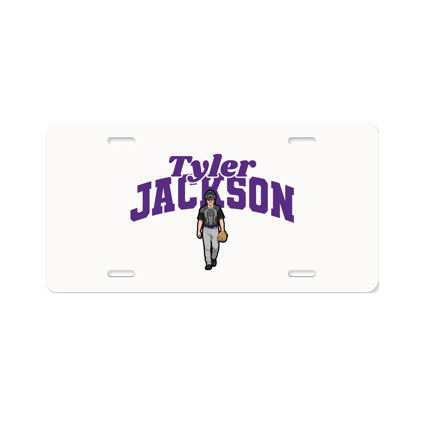 License Plate — Signature Arch in Classic