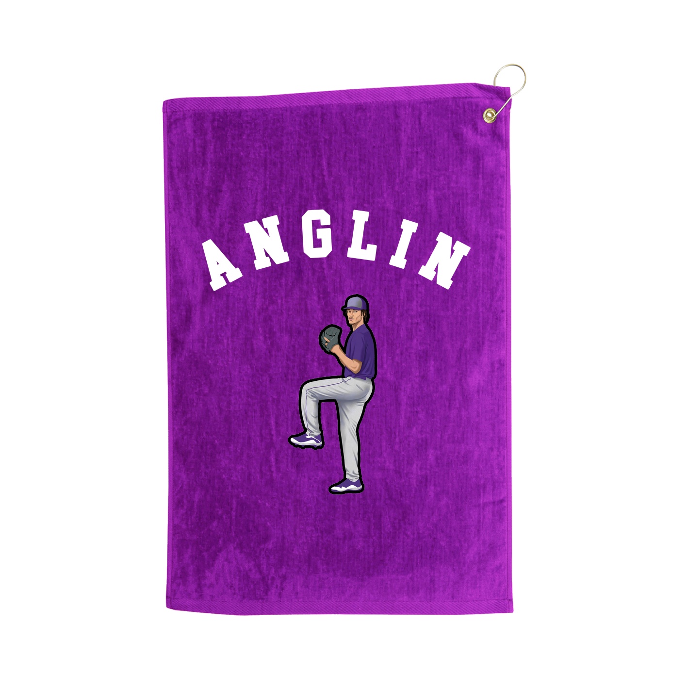 Golf Towel — Shirsey Arch in Purple