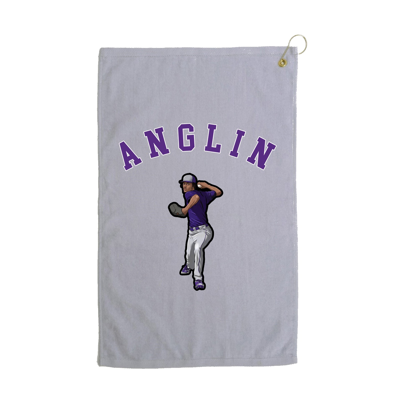 Golf Towel — Shirsey Arch in Grey
