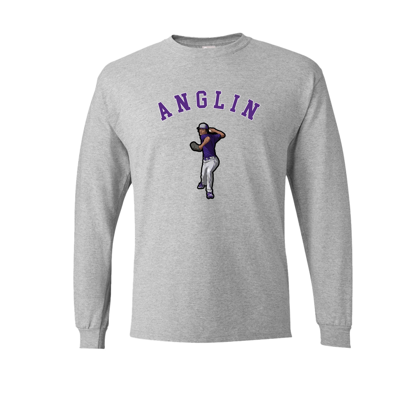 Long Sleeve Tee — Shirsey Arch in Grey