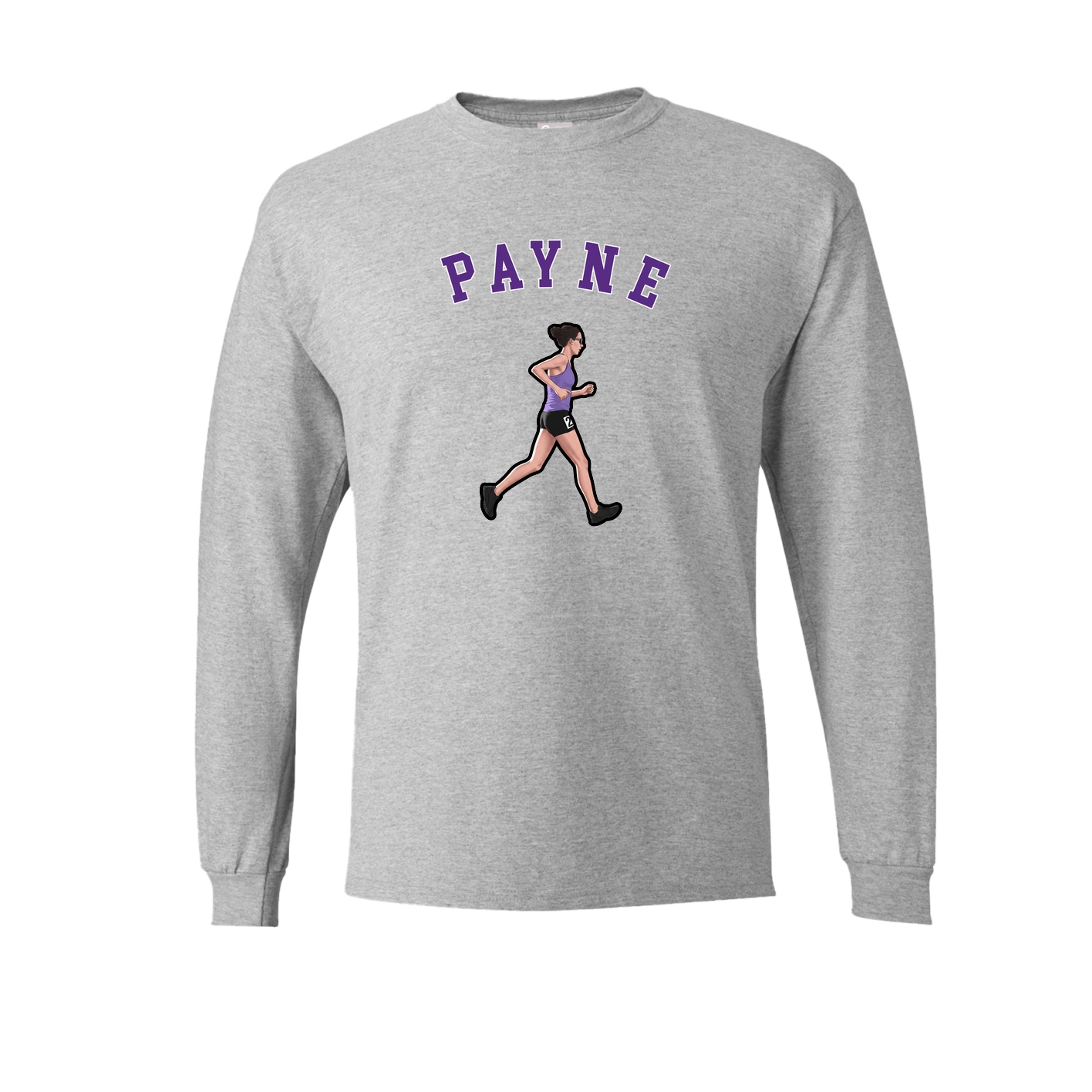 Long Sleeve Tee — Shirsey Arch in Grey