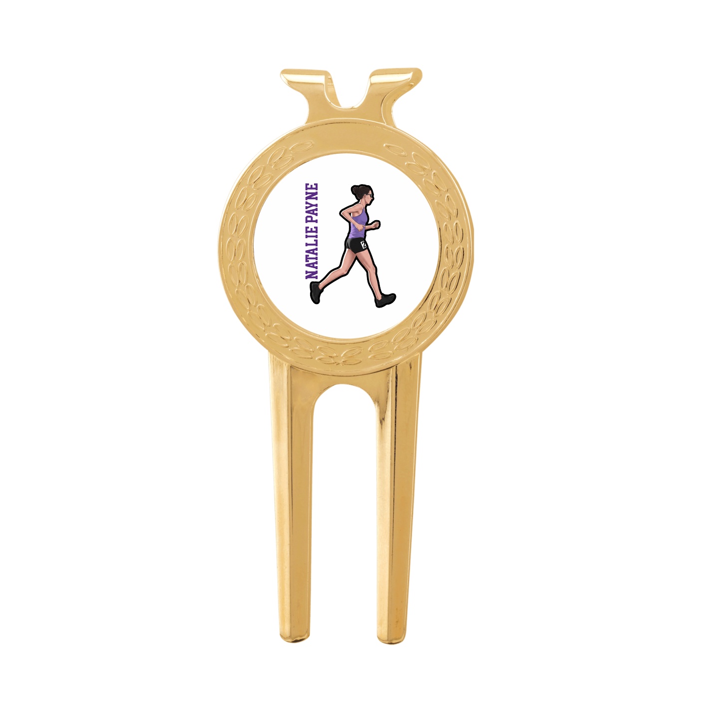 Divot Tool with Ball Marker — Name Vertical in Classic