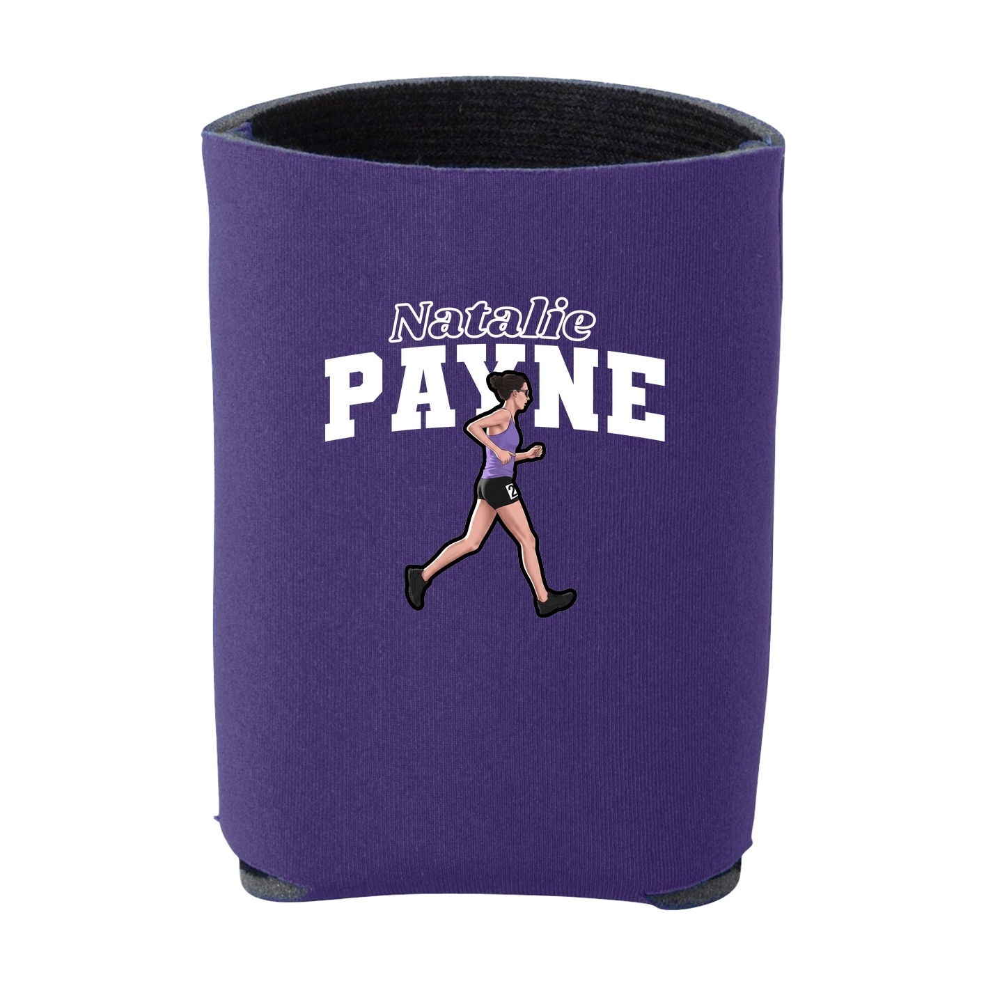 Can Holder — Name Arch in Purple